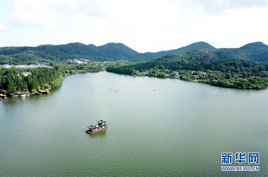 （美丽中国）（5）鸟瞰西湖美景